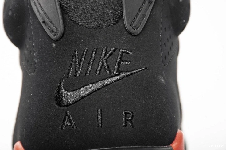 384664-060 Infrared Jordan 6 Air Retro Black 0924